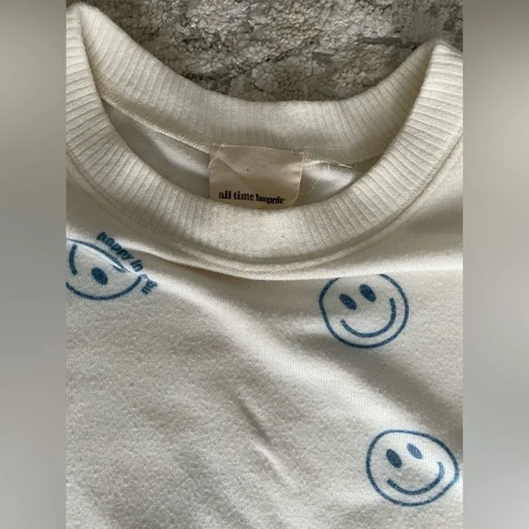 A.T.F All Time Favorite Malibu Smiley lounge set top pants M - Picture 2 of 7